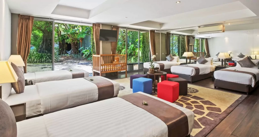 2-Bed + 1-Dorm Room 3-Bath Villa